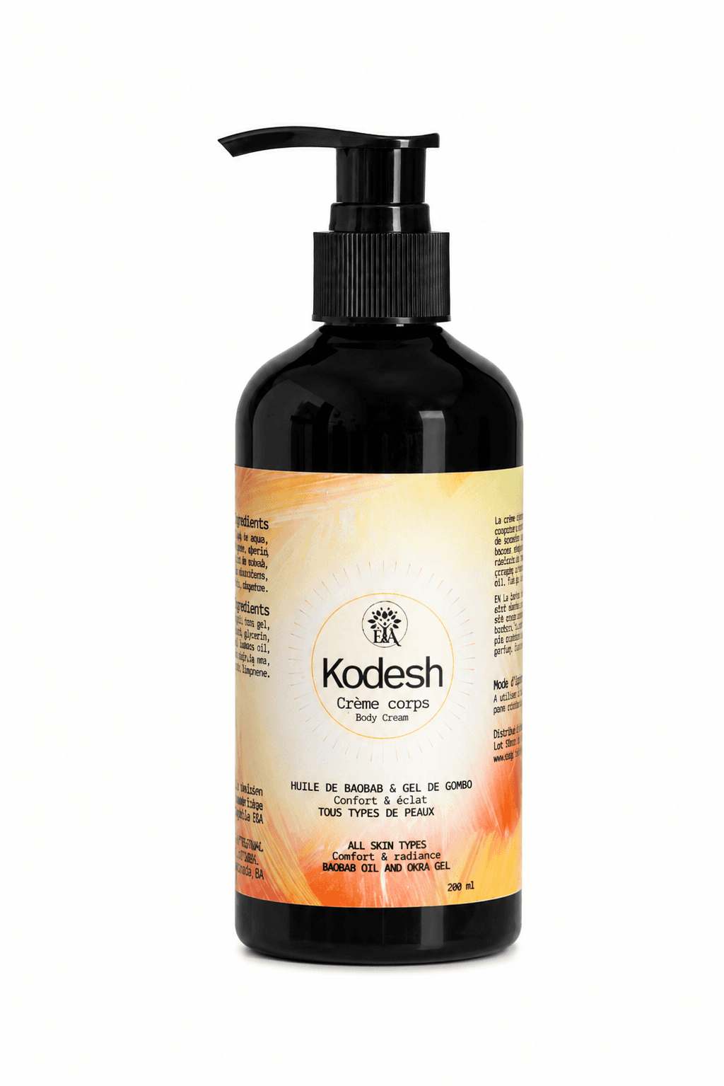 Crème corps hydratante kodesh